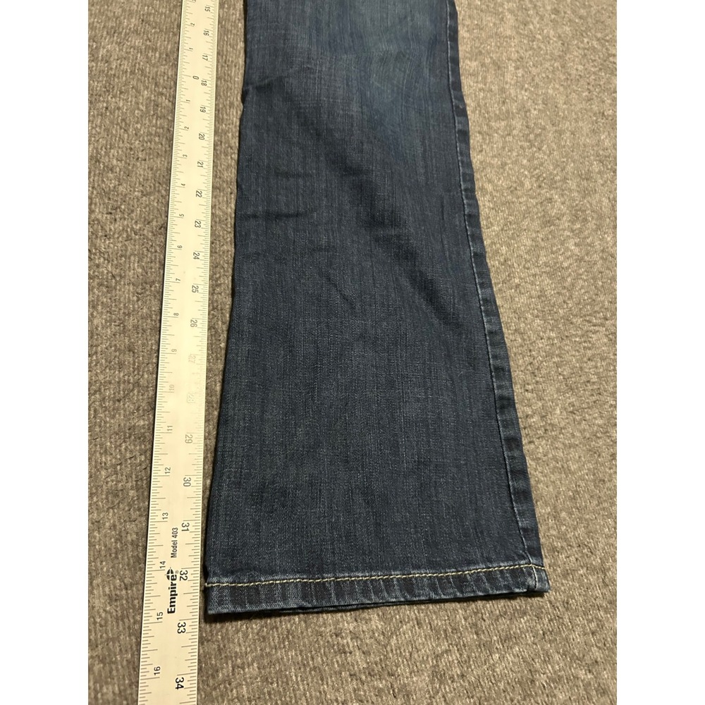 Cinch Ian Mens Slim Bootcut Jeans Blue Wash MB65436001 fit 32X33 (tag 30X34) - Picture 7 of 8